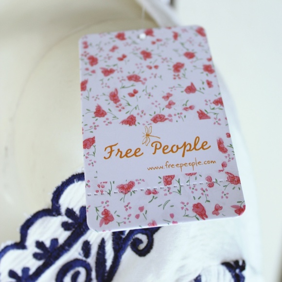 Free People || Cora Embroidered Mini Dress - Picture 6 of 7